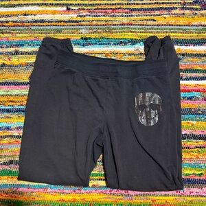 Vintage Y2K No Boundaries Skull Tapered Sweatpants – Size Medium
